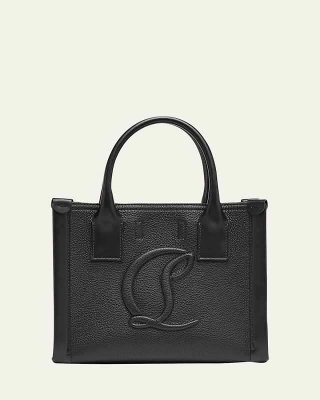 By My Side Mini Tote in Leather with CL Logo